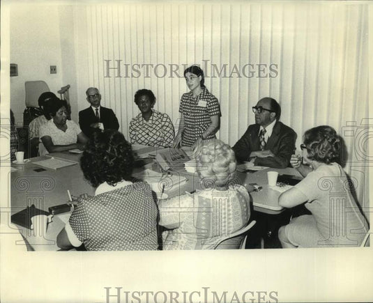 1972 Press Photo Women Against Crime, New Orleans meeting - noc42584