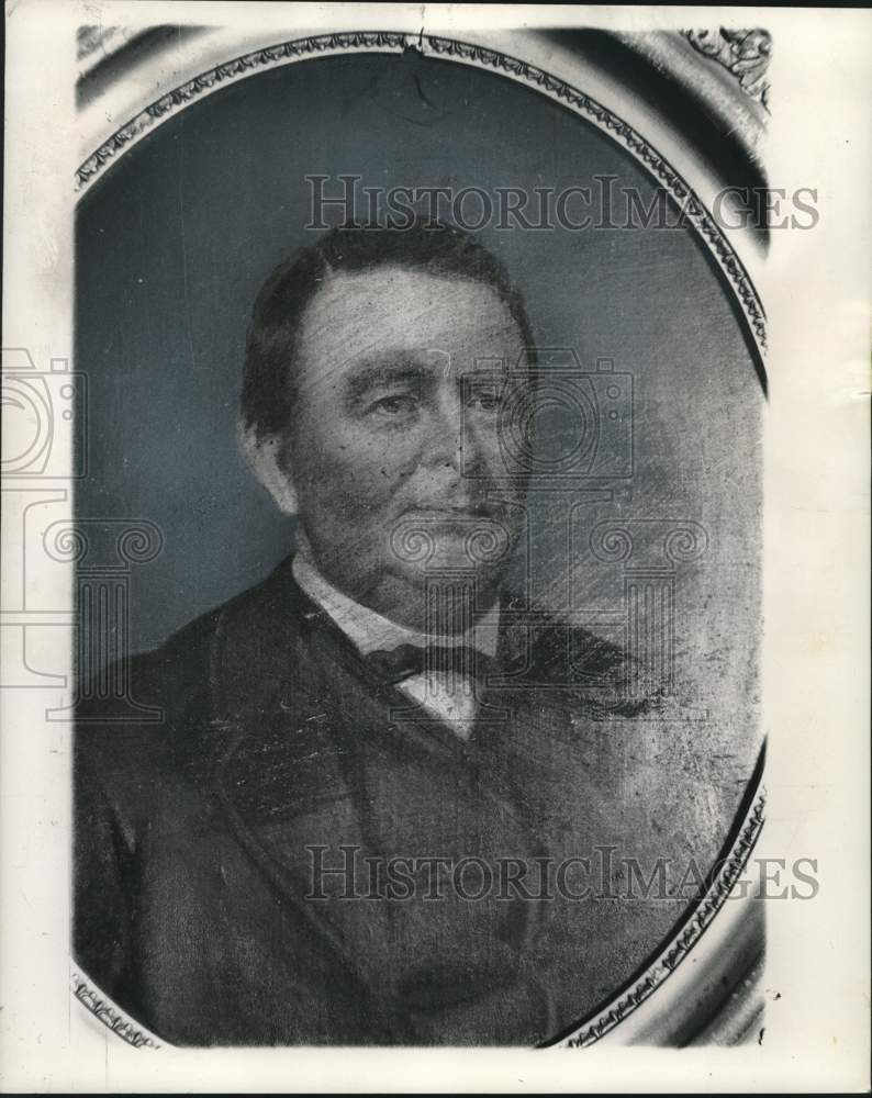 1961 Press Photo Captain Thomas Woolverton who built Dr. Woolverton's home.