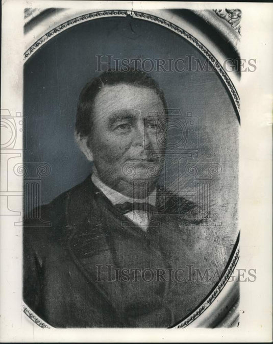 1961 Press Photo Captain Thomas Woolverton who built Dr. Woolverton's home.
