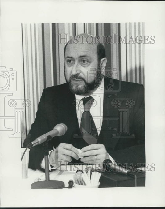 1978 Press Photo Joe Zingale of Cleveland Cavaliers board of directors- Historic Images