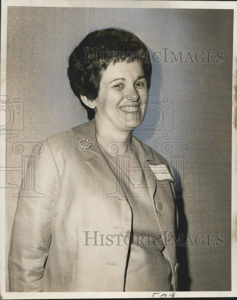 1967 Press Photo Mr. H. L. Williams named Social Welfare Volunteer chairman- Historic Images