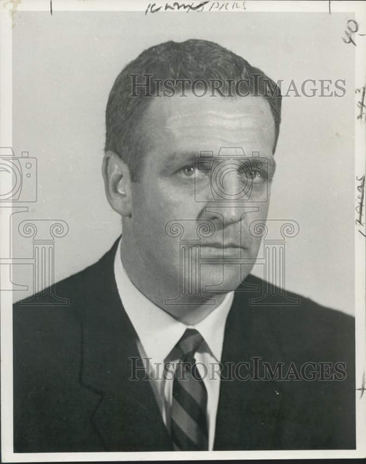 1959 Press Photo Harry C. Wright to address the Propeller Club, New Orleans.