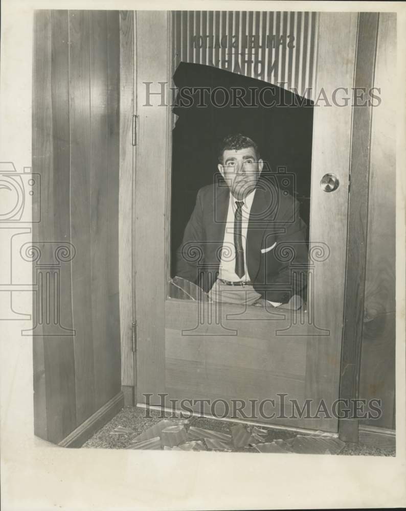 1961 Press Photo Joseph Wood, Jefferson Parish Deputy - noc45137