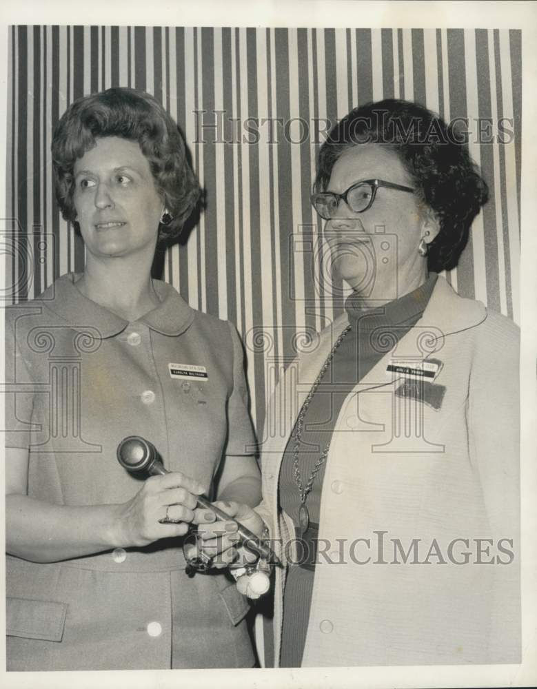 1973 Press Photo Business and Professional Women&#39;s Club - Julia Young, President- Historic Images