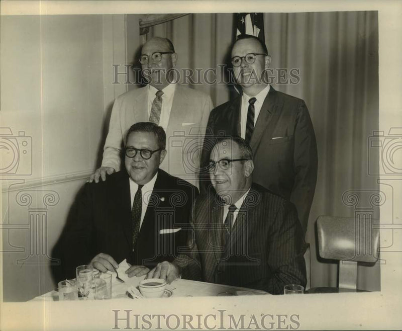 Load image into Gallery viewer, 1959 Press Photo National Defense Transportation Association Officers
