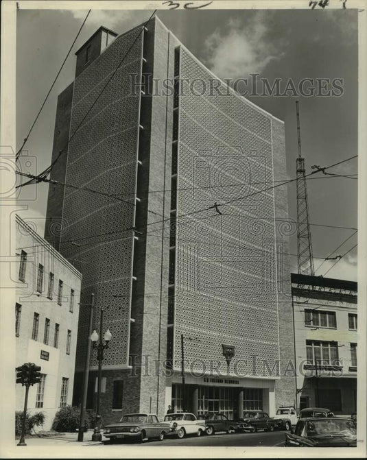 1961 Press Photo Young Men's Christian Association new building on Lee Circle