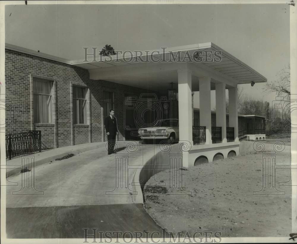 1962 Press Photo Director Bernard Stregevsky Jewish Home for Aged, Willow Wood