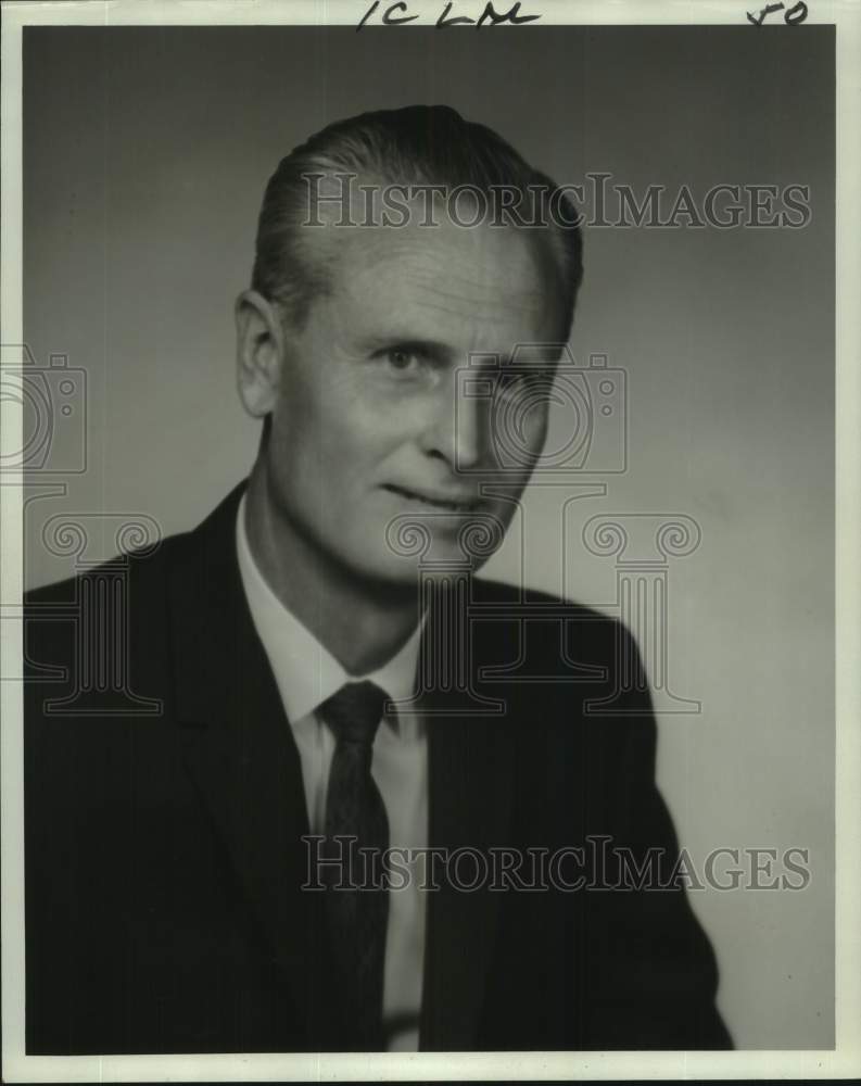 1966 Press Photo George Will III, City Purchasing Agent in Portrait - noc47160