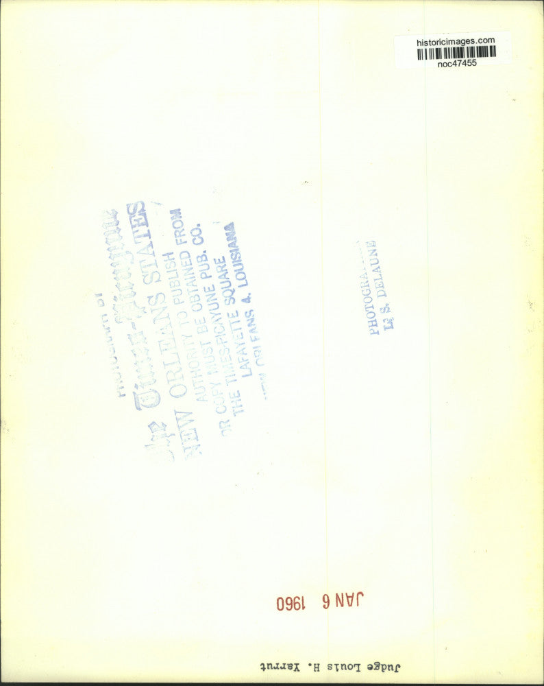 1960 Press Photo Judge Louis H. Yarrut - noc47455