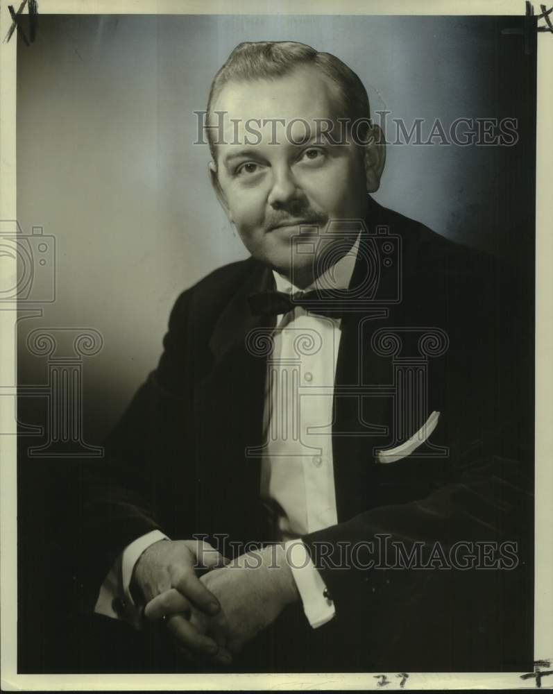 1956 Press Photo Robert Hyde Wilson in Portrait - noc48040