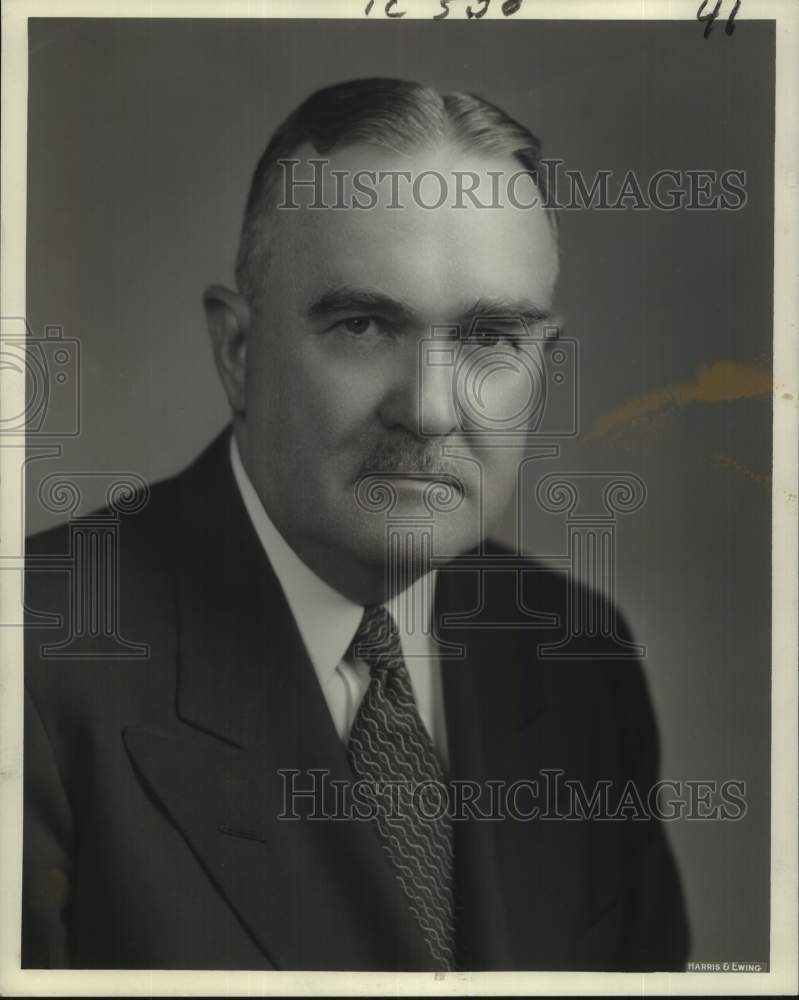 1962 Press Photo American Automobile Association Russell Singer in New Orleans