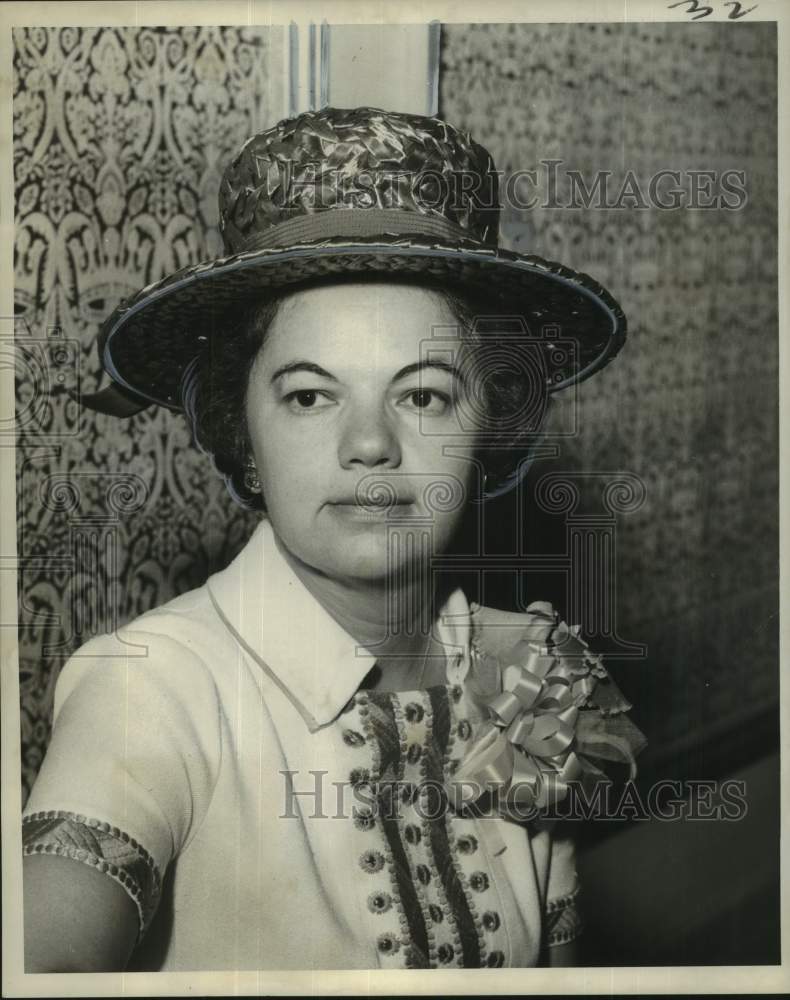 1968 Press Photo Mrs. Singerman, Sisterhood of the Conservative Congregation.
