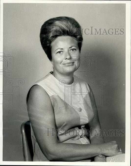 1972 Press Photo Mrs. David R. Williams, Bayou Barriere Ladies Golf Association- Historic Images