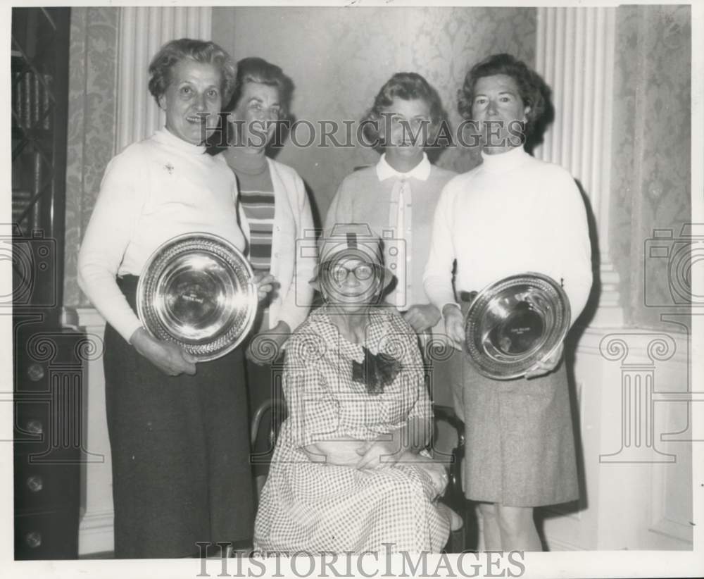 1969 Press Photo Winners and Runnersup in the annual Dode Wilson Golf Tournament- Historic Images