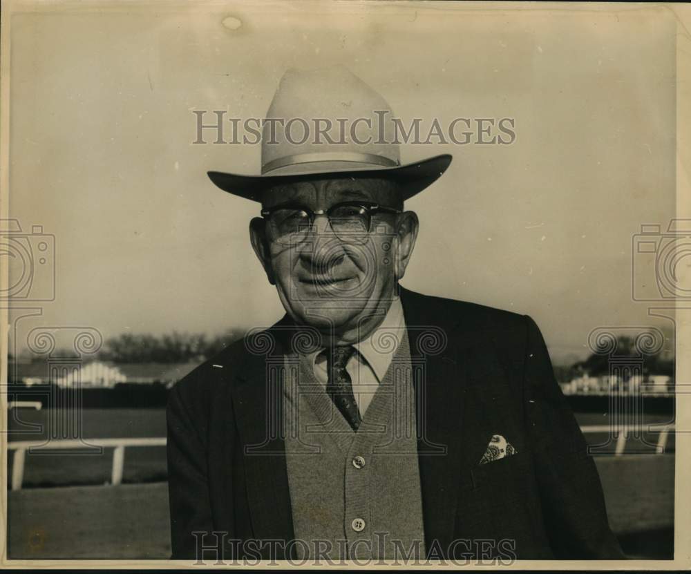 1967 Press Photo Marion H. Van Berg, owner and trainer - noc51450- Historic Images