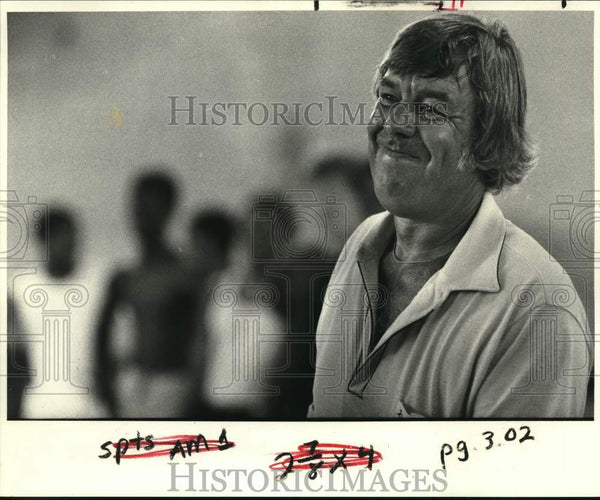 1983 Press Photo Former college and professional basketball Butch Kolff ...