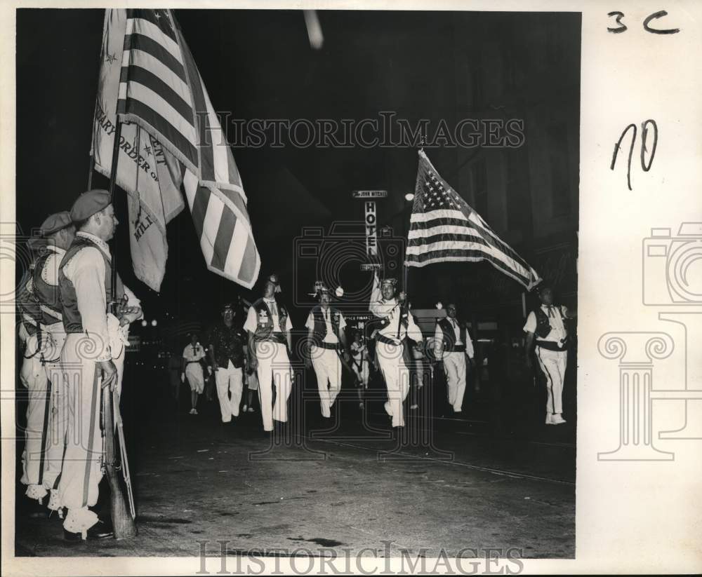 1967 Press Photo The Cooties, an auxiliary of the VFW, staged a parade on Canal.