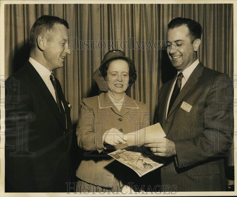 1960 Press Photo Members of Sertoma Club at Monteleone Hotel, New Orleans
