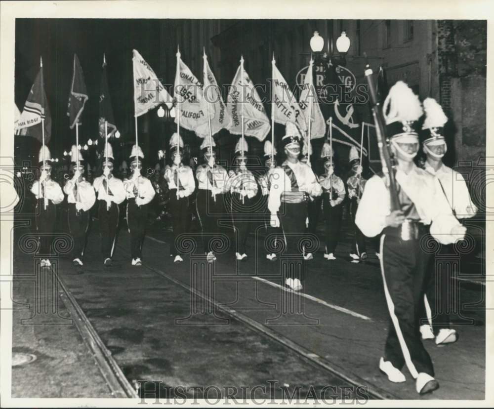 1967 Press Photo Veterans of Foreign Wars Parade, New Orleans - noc53858