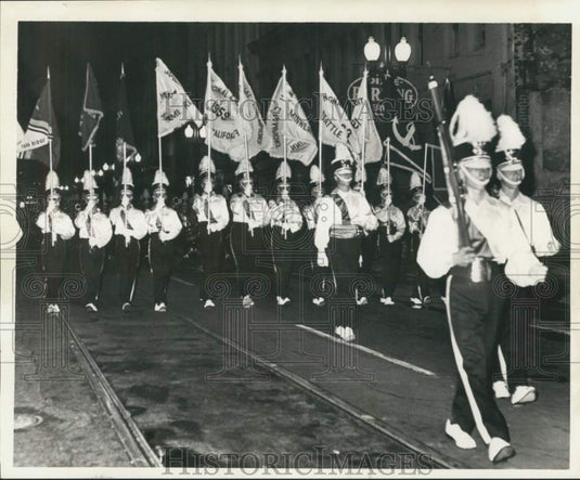 1967 Press Photo Veterans of Foreign Wars Parade, New Orleans - noc53858