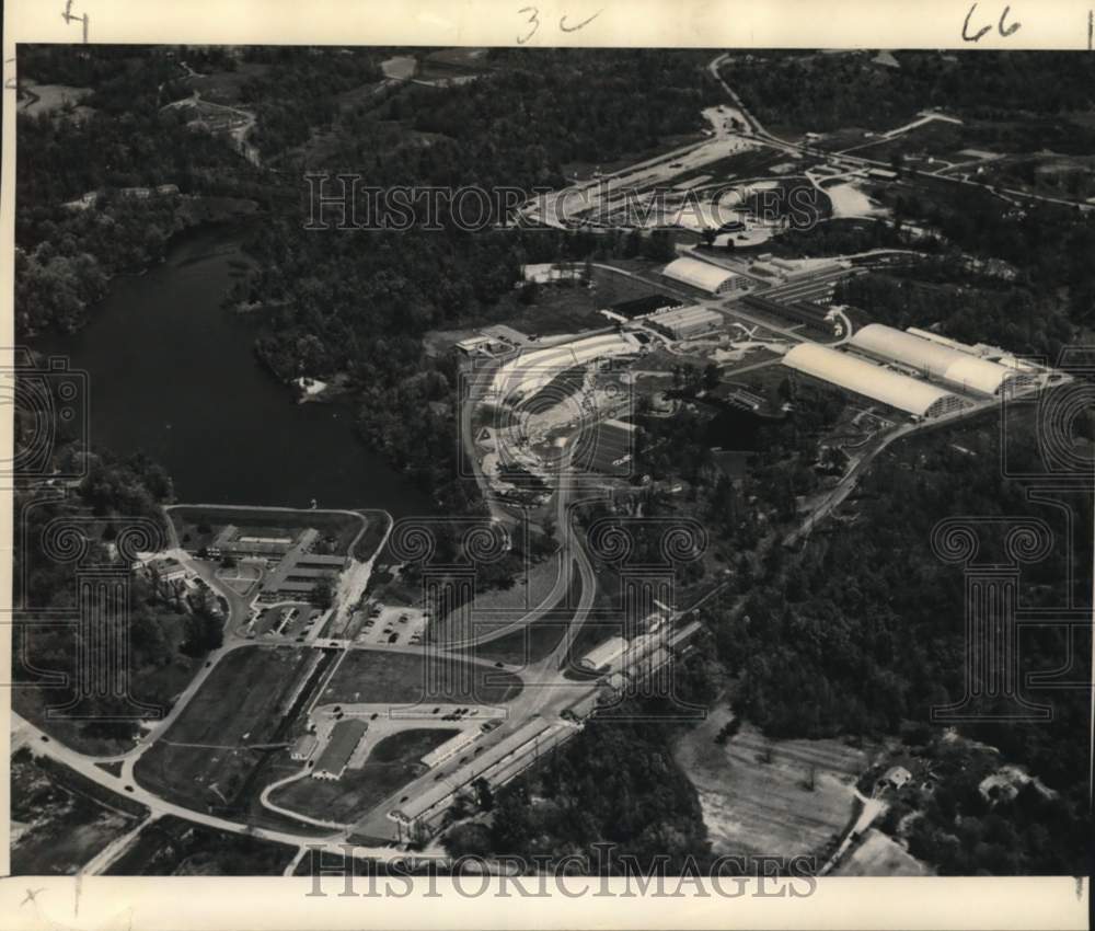 1954 Press Photo Waterways Experiment Station in Vicksburg, Mississippi