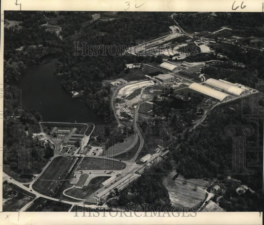 1954 Press Photo Waterways Experiment Station in Vicksburg, Mississippi