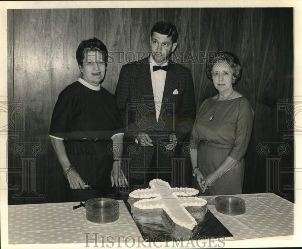 1962 Press Photo Louisiana Tuberculosis Association-Luna Hayes and Other Leaders
