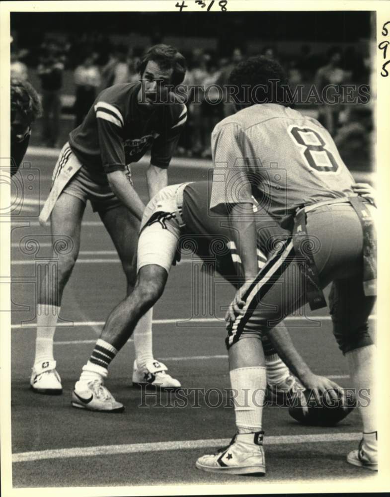 1983 Press Photo University New Orleans Murphy Whitman takes Weedeaters to title- Historic Images