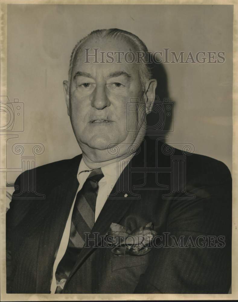 1966 Press Photo H. Hamilton Weber, president Building owner &amp; Managers&#39; Assn.