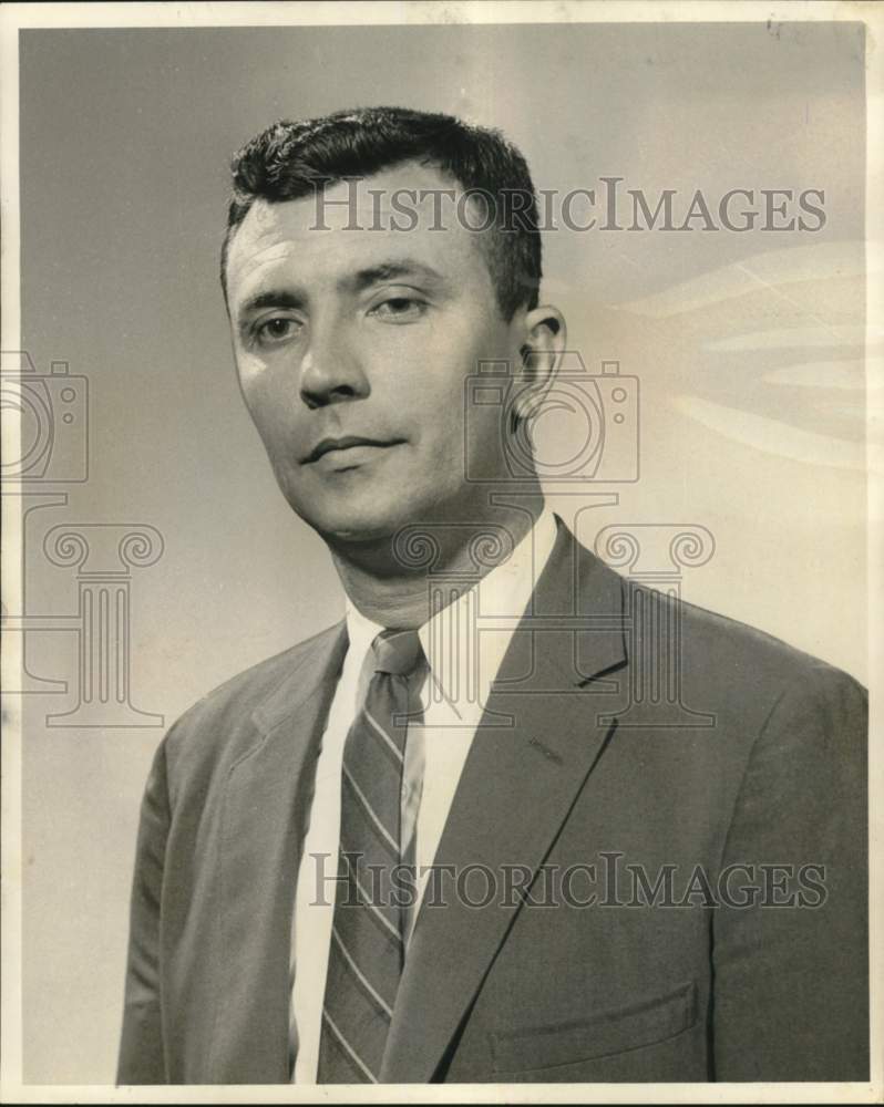 1959 Press Photo Richard Wakefield, president of Bromeliad Society of Louisiana