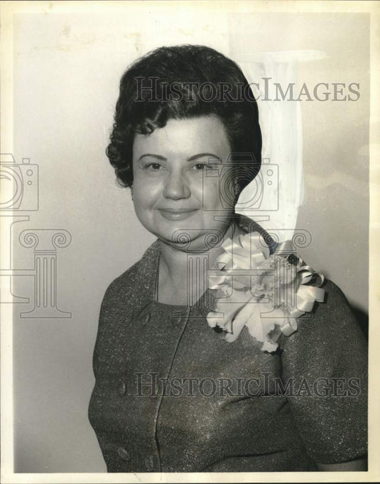 1968 Press Photo Rosemary C. Weber, president Insurance Women of New Orleans