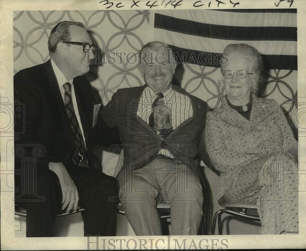 1974 Press Photo Members of the United Teachers of New Orleans at a rally