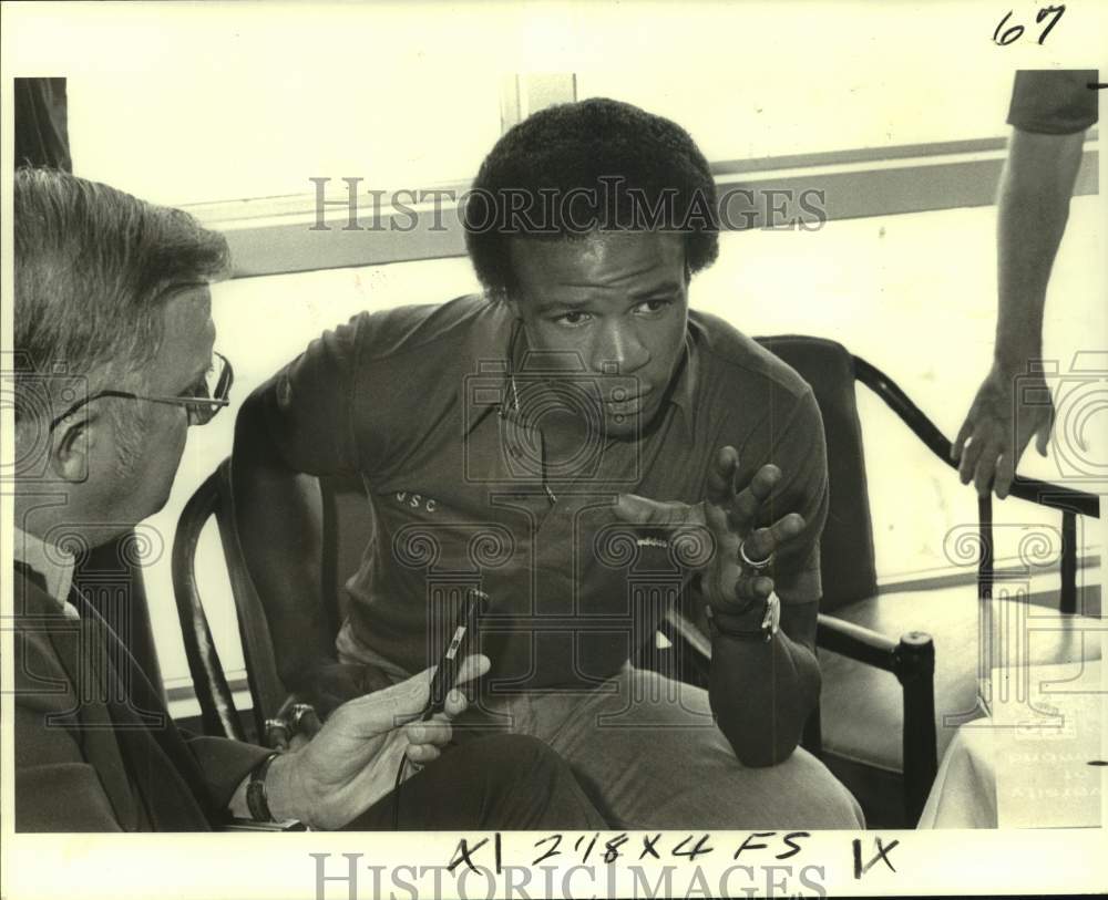 1979 Press Photo Charles White, Southern California Tailback Football Player- Historic Images