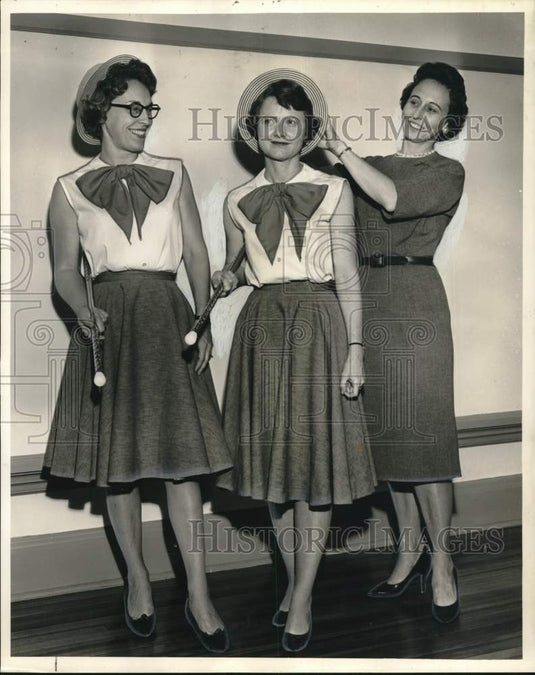 1962 Press Photo Cast of "What Makes Polly Tick?"- Parent-Teacher Association
