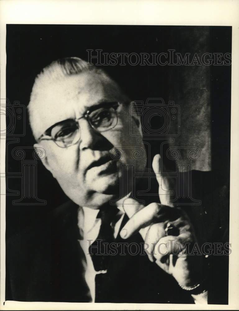 1964 Press Photo Walter R. Shaw, premier of Prince Edward Island - noc56358