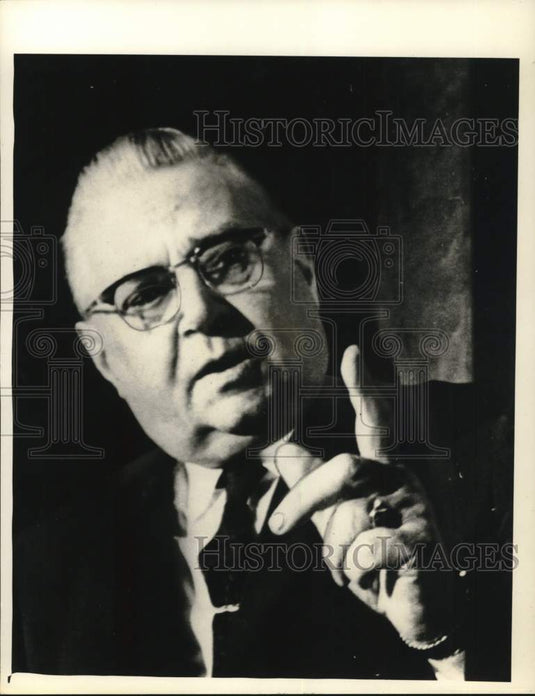 1964 Press Photo Walter R. Shaw, premier of Prince Edward Island - noc56358