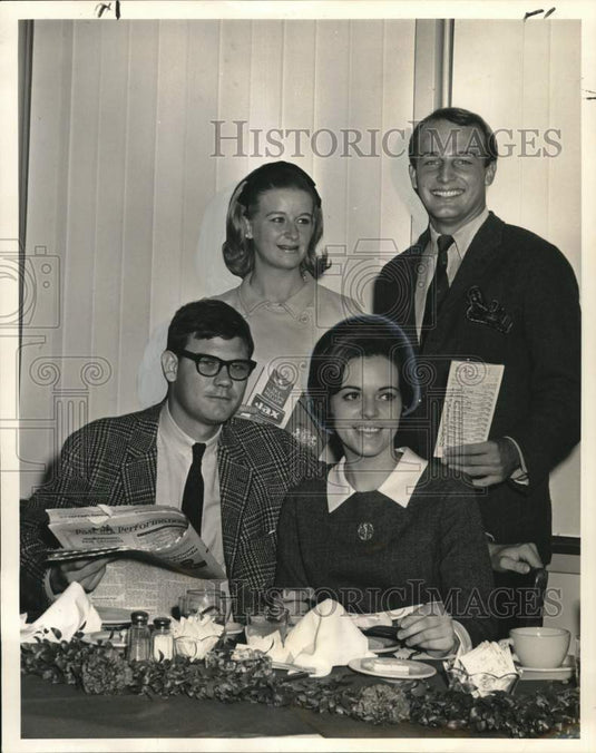 1967 Press Photo Debutante Party in honor-Katherine Nolan Kemmer at Fair Grounds