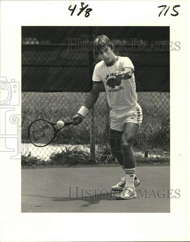 1982 Press Photo Tim Siegel, Tennis Player - noc56735- Historic Images