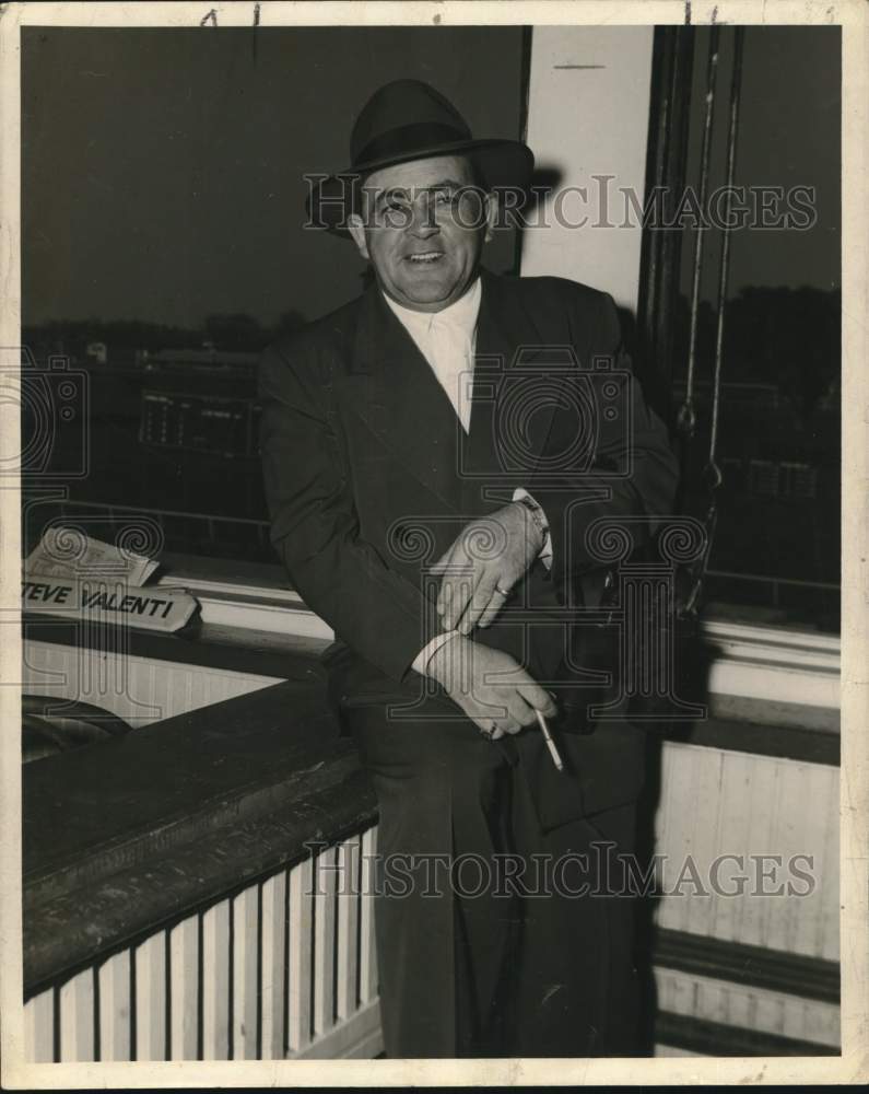 Press Photo Al Wellman, trainer at the Detroit stables - noc56817- Historic Images