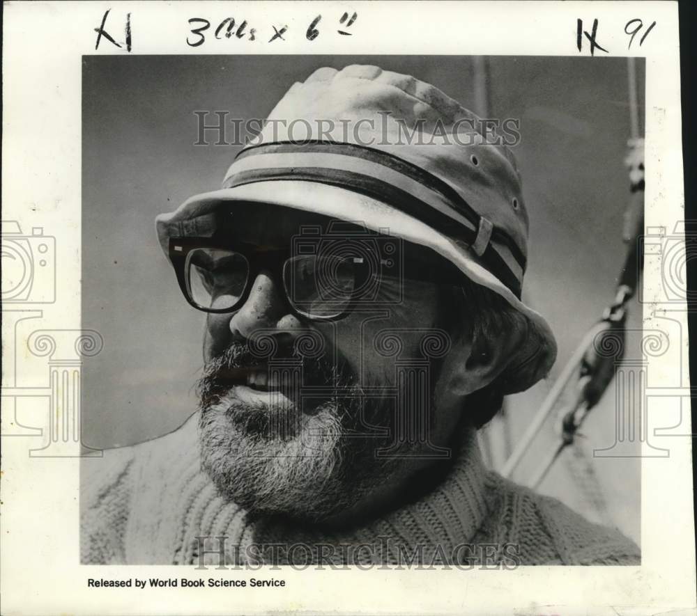 1968 Press Photo Will Wallace, the adventurer. - noc57112- Historic Images