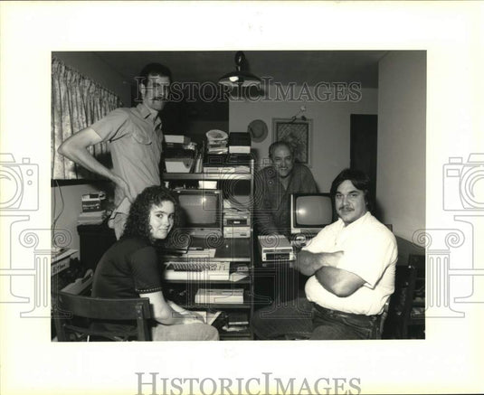 1989 Press Photo Officers of the Westbank Users' Group - noc57268- Historic Images
