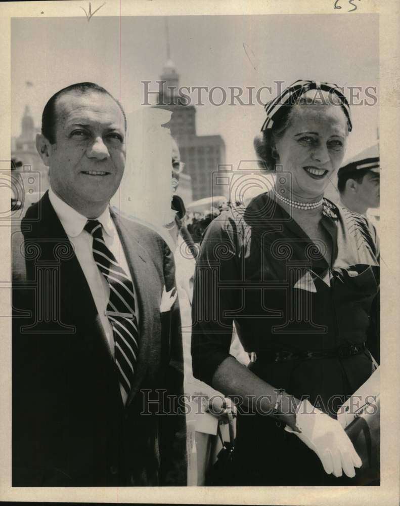 1951 Press Photo Mayor and Mrs. Robert Wagner of New York - noc57800- Historic Images