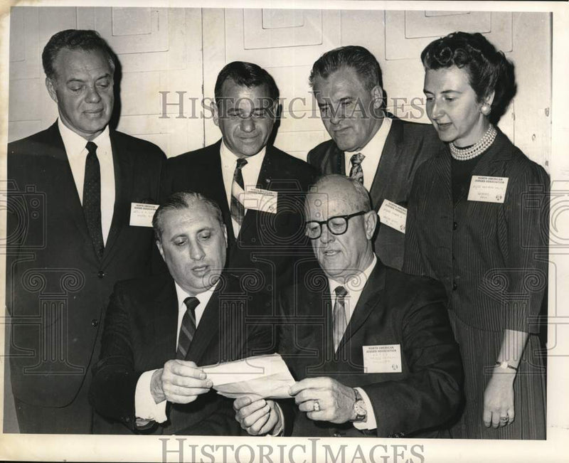 Load image into Gallery viewer, 1967 Press Photo New officers of the North American Judges Association.
