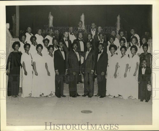 1981 Press Photo Youth Inspirational Choir of New Orleans - noc58755