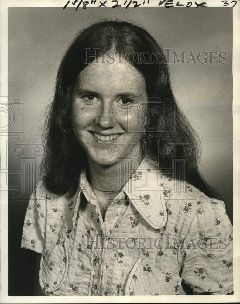 1973 Press Photo Competitive swimmer Cory Smith of Tulane Green Waves.- Historic Images