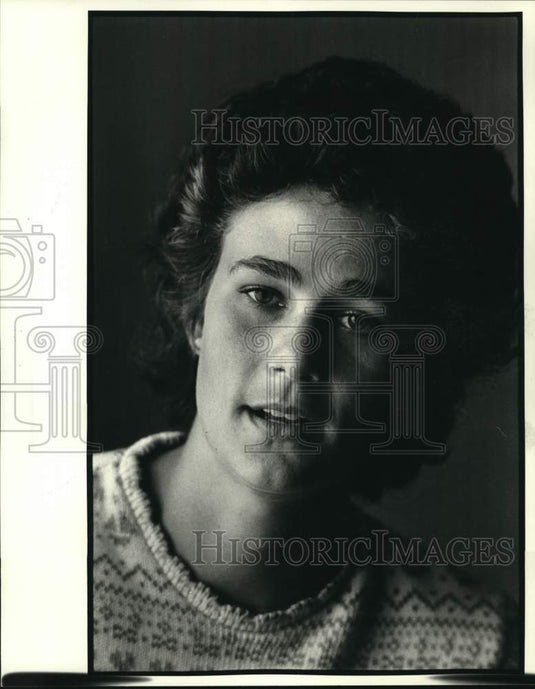1984 Press Photo Pam Shriver, tennis player - noc59454- Historic Images