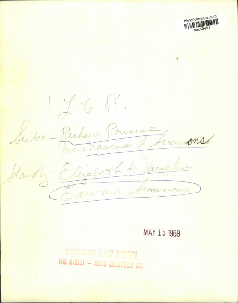 1969 Press Photo Civic Group leaders meeting for a caucus - noc59491