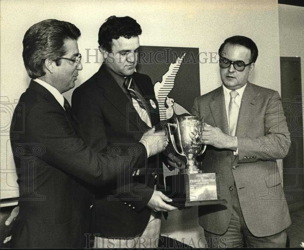 1981 Press Photo UNO versus Tulane- Pelican Cup baseball series press conference- Historic Images