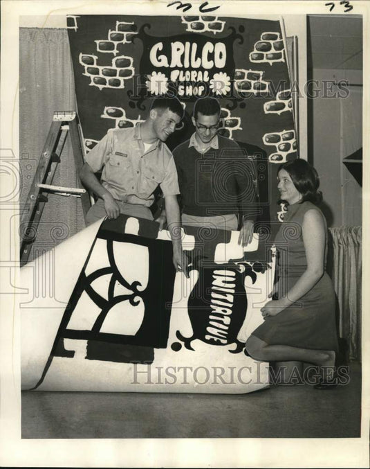 1969 Press Photo Participants of Sixth Annual Junior Achievement Trade Fair