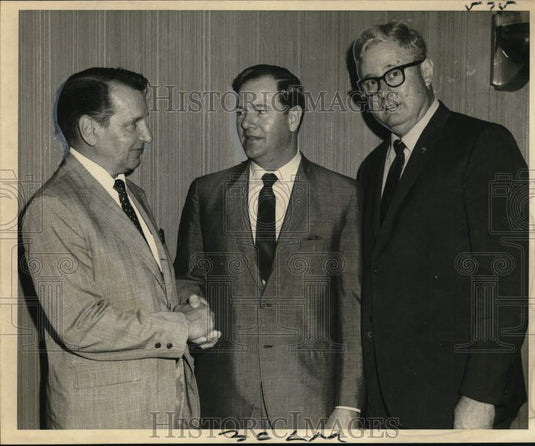 1969 Press Photo Farmers Home Administration housing leaders meet in Louisiana